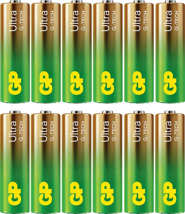 Immagine prodotto GP Batteries Gp Ultra Alcalino Aa/Lr6 (12 pz., AA)