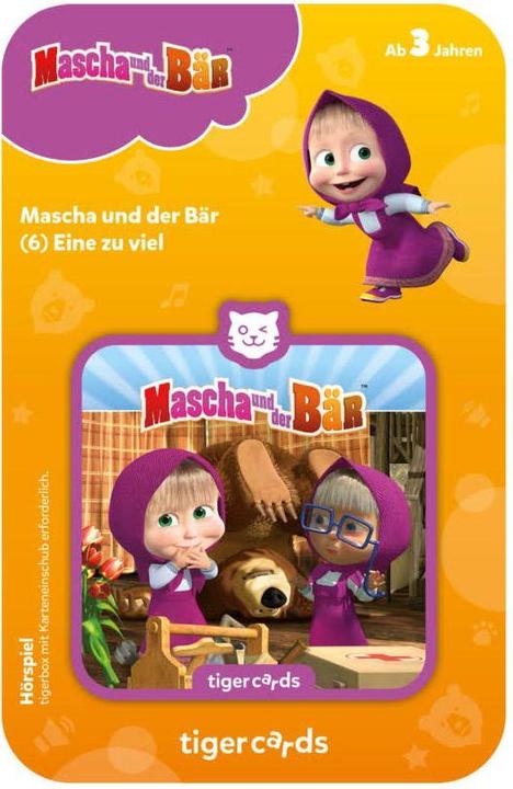 Produktbild Tigermedia Mascha und der Bär Folge 6: Eine zu viel (Deutsch)
