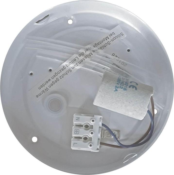 Actual product image Niermann Stand By Niermann E14 ceiling light cut glass satinised, chrome, 25cm, Made in Germany