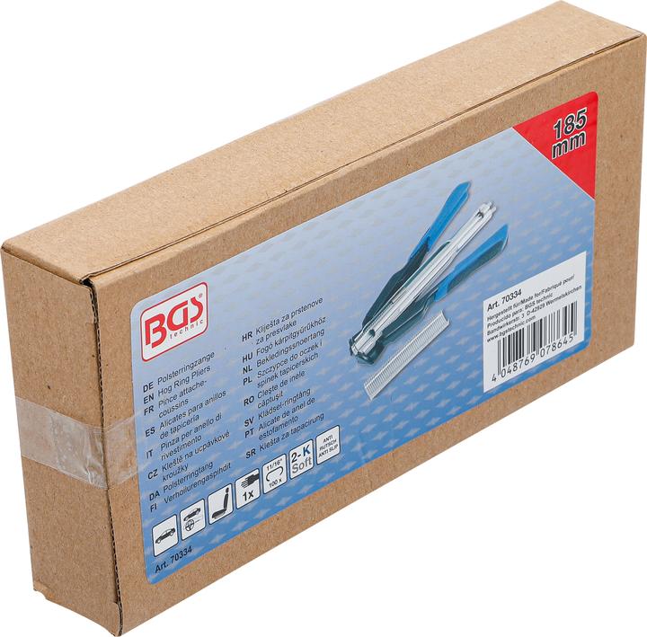 Image du produit BGS Pince pour agrafes nez de cochon 185 mm (185 mm)