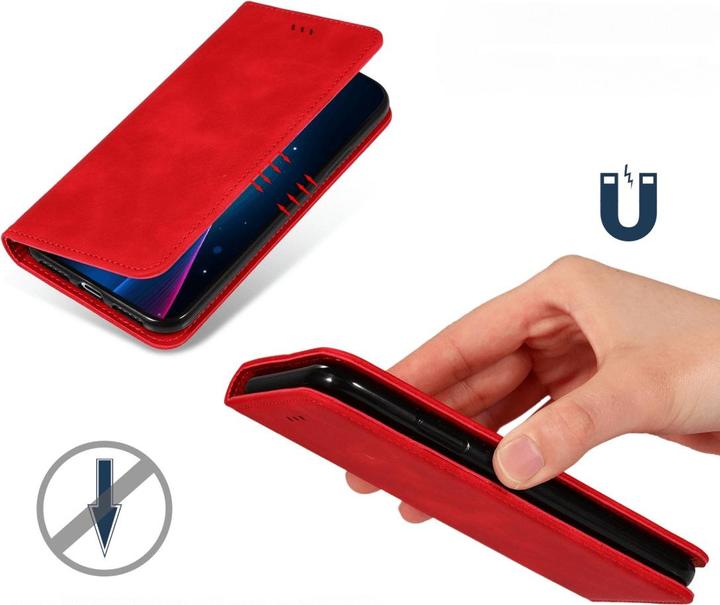 Immagine prodotto Cover-Discount iPhone 11 Pro Max - Custodia Business Flip rossa (Apple iPhone 11 Pro Max)