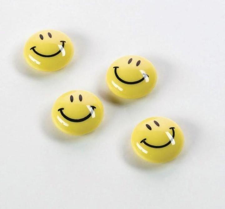 Actual product image Magnetoplan Smiley Magnets (4 x)