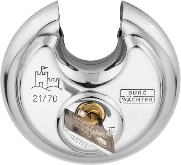 Image du produit Burg Wächter Cercle 21, 70 mm d'acier inoxydable
