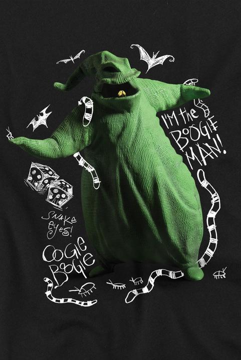 Actual product image The Nightmare Before Christmas Childrens/Kids I'm Oogie Boogie T-Shirt (104)