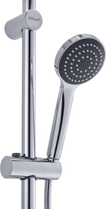 Actual product image Diaqua Shower system Namaka chrome-plated