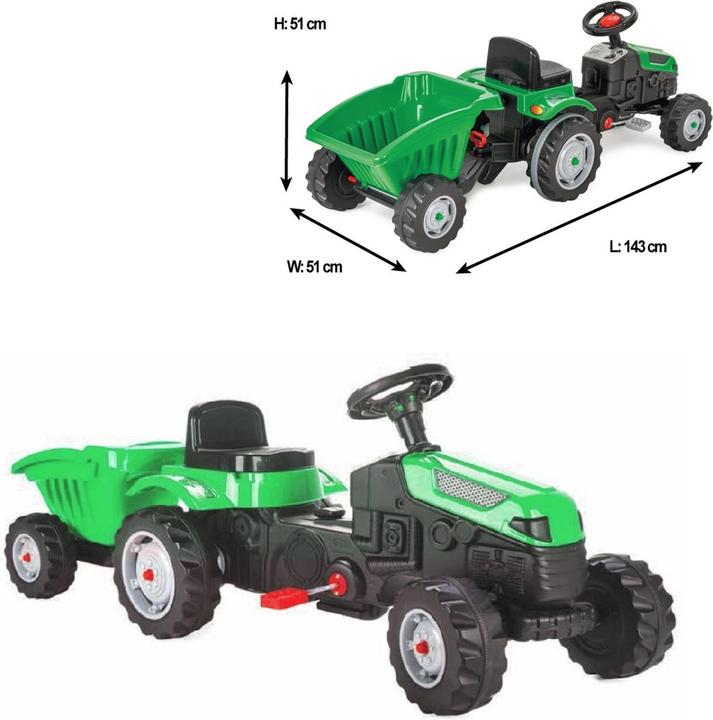Actual product image Pilsan Children tractor Active 07316