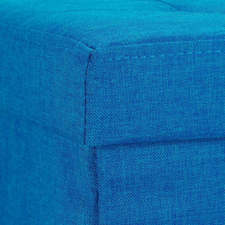 Actual product image Relaxdays Folding Storage Ottoman
