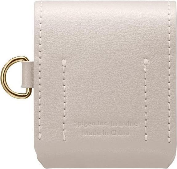 Immagine prodotto Spigen La Manon Custodia per AirPods in pelle PU blady różowy/rosa pallido 074CS26377 (Borsa per cuffie)