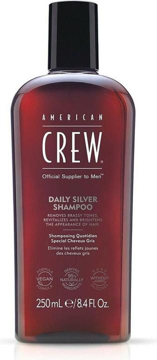 American Crew Hair & Body Daily Silver Shampoo 250ml (250 ml)
