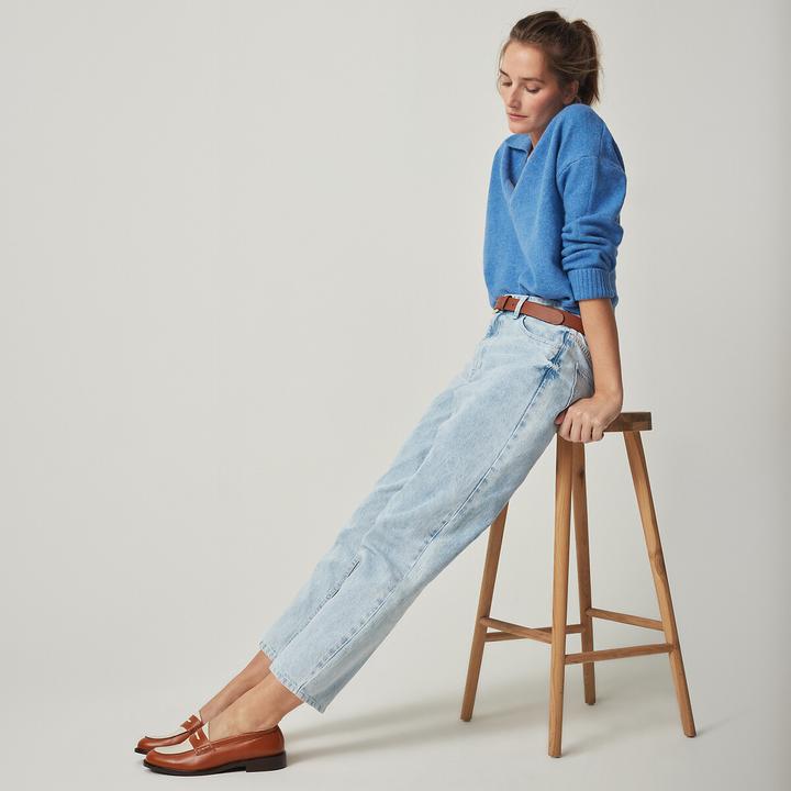 Actual product image La Redoute Collections Signature mom jeans (S)