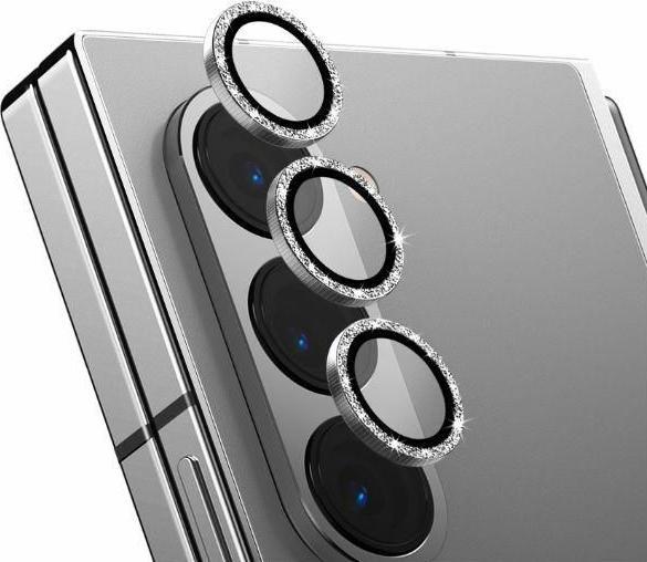 Image du produit Uniq Optix Aluminium Camera Lens Protector Sam Z Fold6 F956 argent sterling szkło na obiektyw aparat (1 pièce(s), Samsung Galaxy Z Fold6)