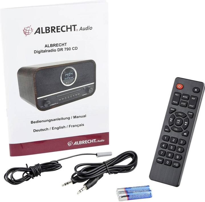 Immagine prodotto Albrecht DR 790 (DAB, FM, Bluetooth)