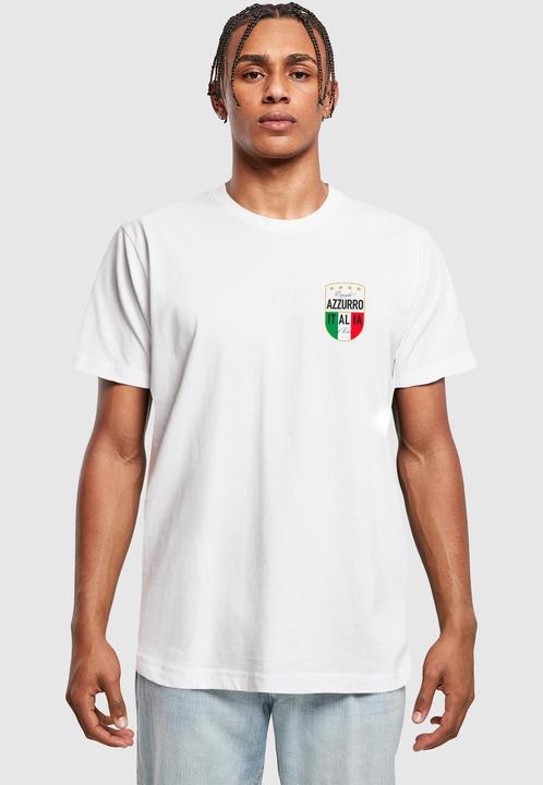 Immagine prodotto Mister Tee MisterTee Maglietta Azurro Italia Crest - 166913 (4XL)