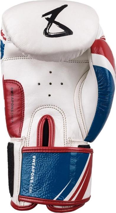 Immagine prodotto 8Weapons Boxing Gloves, Shift, white-navy-red, 10 Oz (10 OZ, 10)