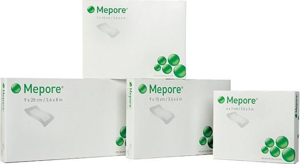 Actual product image Mepore Wundverband 7x6cm Wundkissen 4x3cm steril (60 x)