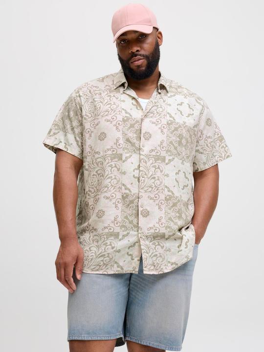 Actual product image Jack & Jones Plus Size Wide Fit Hemd Hemd (5XL)