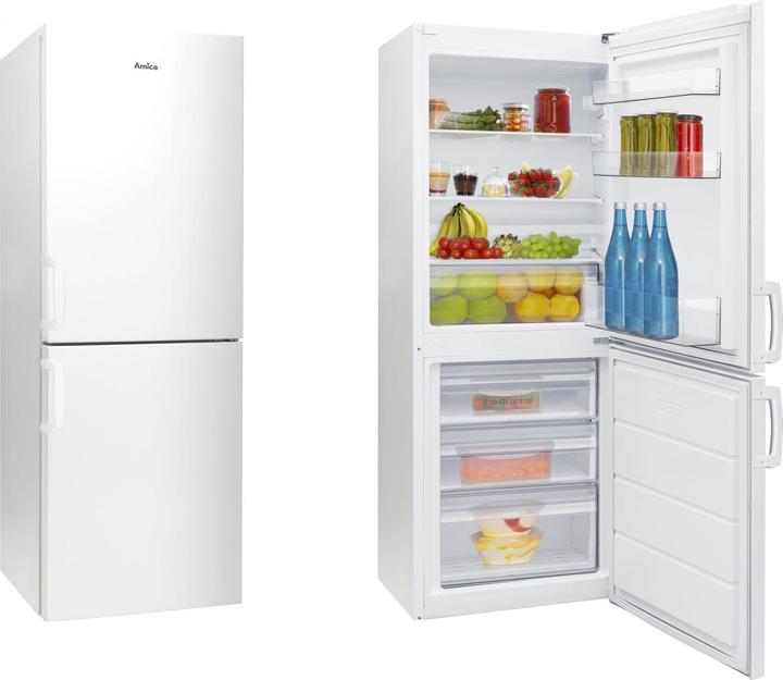 Produktbild Amica KGCL 385 100 W ws Kühlkombi (230 l)