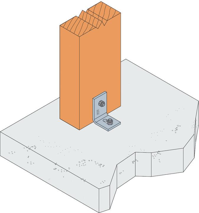 Produktbild Simpson Sst Betonwinkel, Typ P (Winkelverbinder, 1 Stk.)