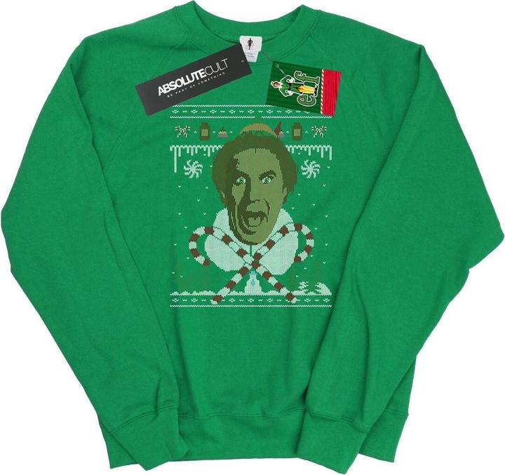 Elf Christmas Fair Isle Sweatshirt (XXL)