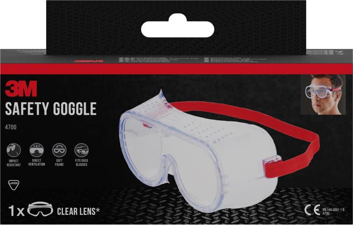 Actual product image 3M Full vision goggles 4700C1
