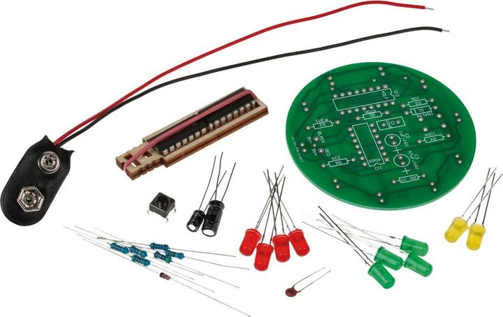 Actual product image Sol Expert Soldering Kit Electronic Wheel of Fortune