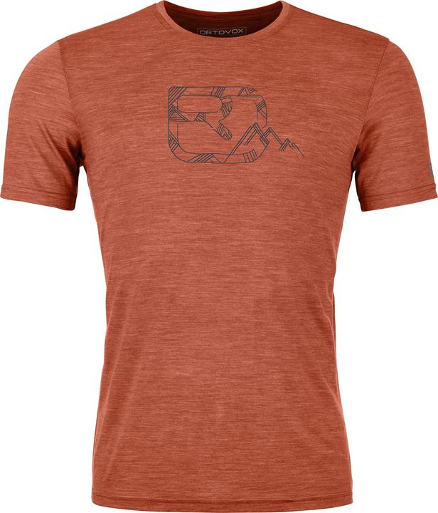 Ortovox 120 Cool Tec Mountain Logo Ts (S)