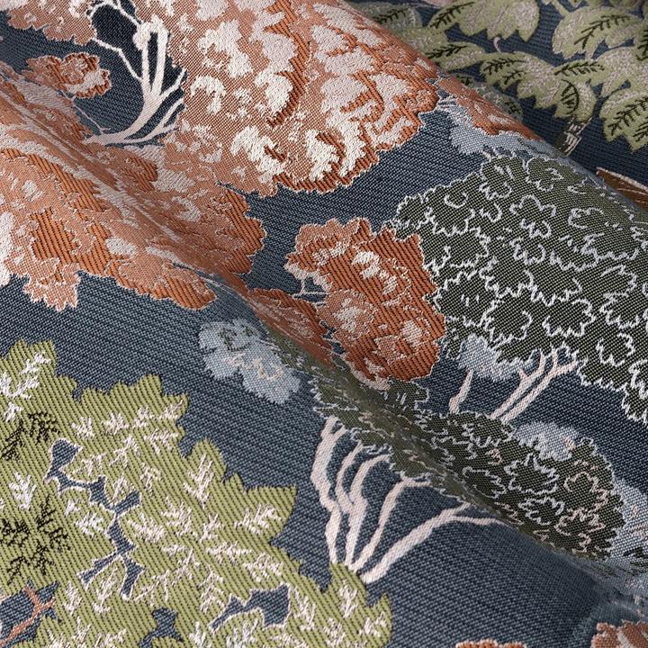Immagine prodotto Wylder Woodlands Jacquard Floreale Tende con Occhielli (168 x 183 cm)
