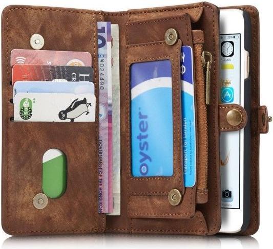 Produktbild Caseme Leder Portemonnaie mit Plastik Hülle (Apple iPhone 6, Apple iPhone 6s)