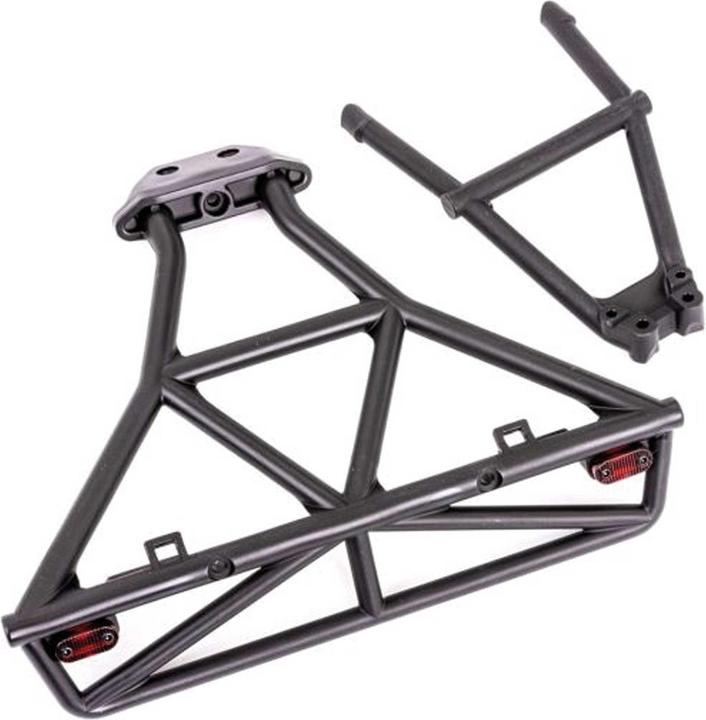 Actual product image Traxxas bumper + bracket rear with led light mounting 4wd slash