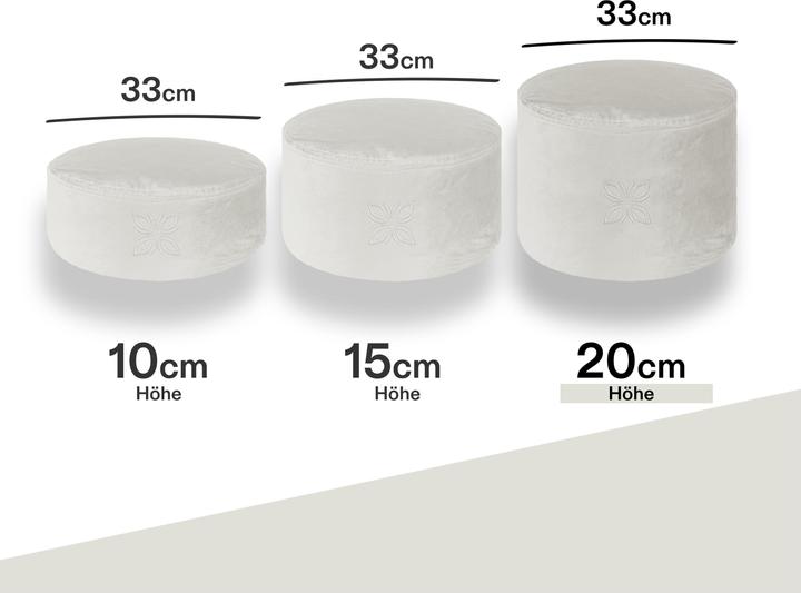 Actual product image Omnana CUSHY Meditationskissen (20 cm)