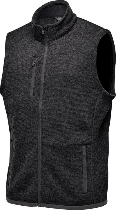Image du produit Stormtech Mens Avalante Knitted Heather Full Zip Gilet (S)