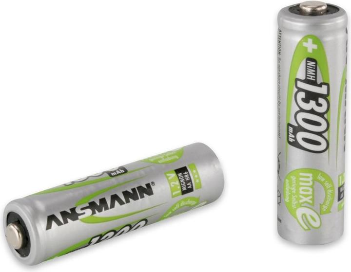 Produktbild Ansmann Batterie AA-Typ - NiMH - (wiederaufladbar) (12 Stk., AA, 1300 mAh)