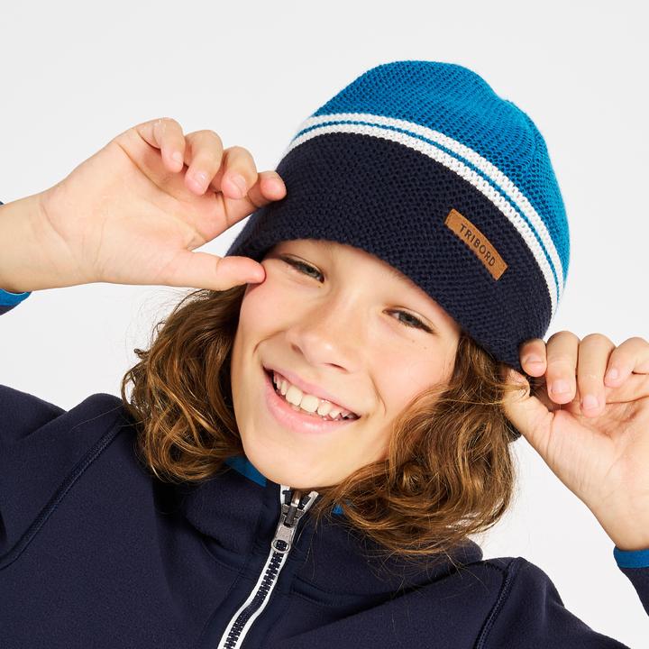 Produktbild Tribord Segelmütze Kinder warm winddicht - 100 blau (One Size)
