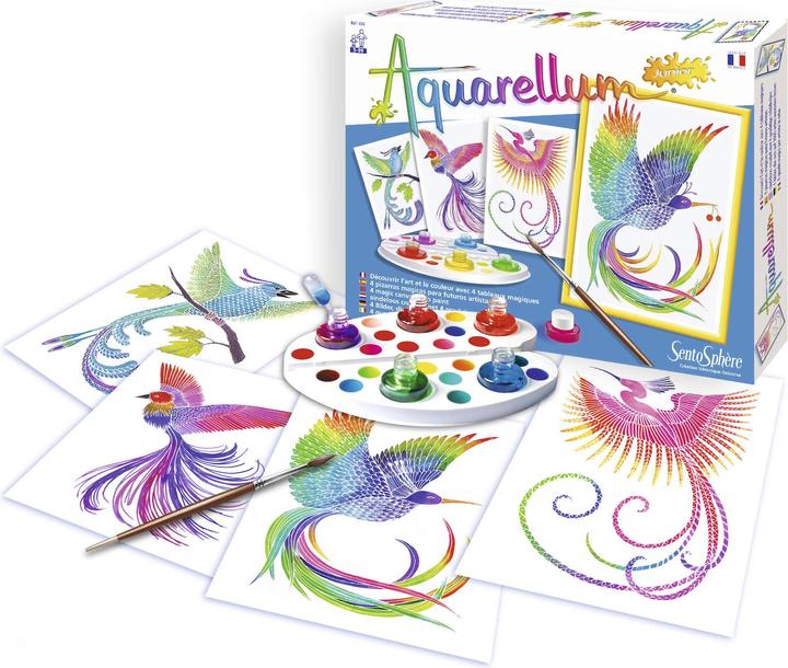 Actual product image Sentosphere aquarellum junior 4t birds of paradise