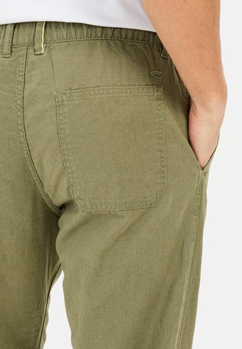 Immagine prodotto Camel Active Chinohose mit Kordelzug aus einem Leinenmix (38)