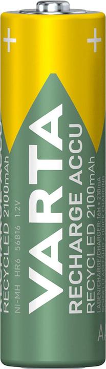 Image du produit Varta Recharge Accu Recyclé (4 pcs, AA, 2100 mAh)