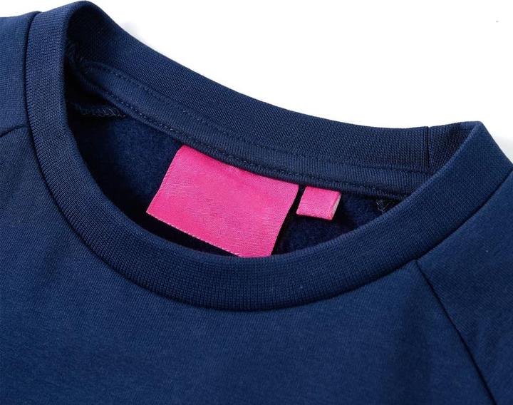 Produktbild VidaXL Kinder-Sweatshirt Marineblau 104,Material: 95 % Baumwolle. 5 (104)