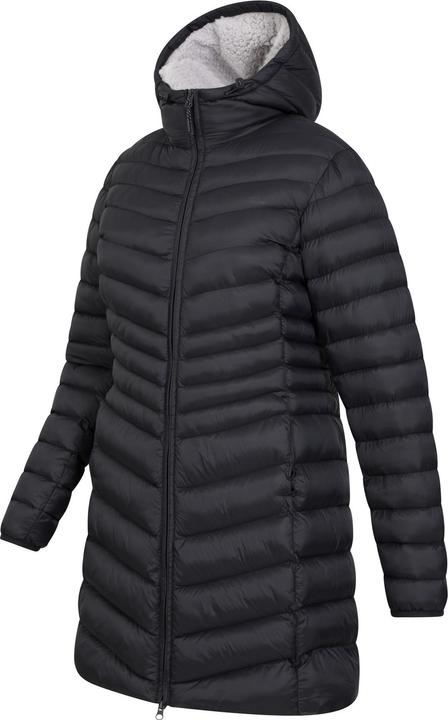 Actual product image Mountain Warehouse Womens/Ladies Florence Faux Fur Lined Padded Jacket (34 D)