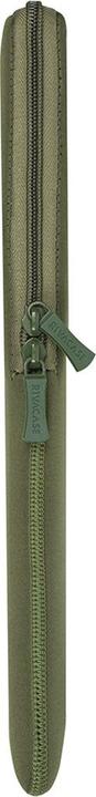 Actual product image Rivacase Anti-shock Case for MacBook 13" Vertical Zip Khaki - Green (15.60")
