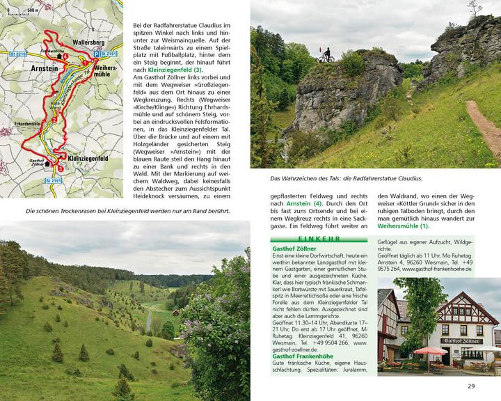 Produktbild Fränkische Schweiz – Wandern & Einkehren (Deutsch, Stefan Herbke, 2022)