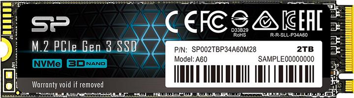 Produktbild Silicon Power P34A60 (2000 GB, M.2 2280)