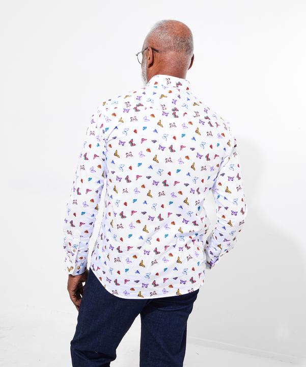 Produktbild Joe Browns Butterfly Print Contrast Trim Shirt (S)