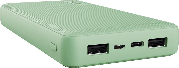 Trust POWER BANK USB 20000MAH/PRIMO GREEN 25027 (20000 mAh, 15 W, 74 Wh)