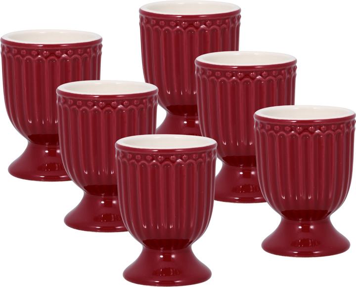 Immagine prodotto Greengate Alice Eierbecher claret red 6,5 cm Set6 (1 x)
