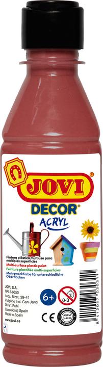 Produktbild Jovi Acrylfarbe Jovidecor braun 250ml Flasche (Braun, 250 ml)