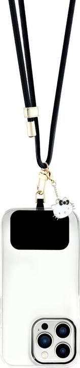 Produktbild Hello Kitty Crossbody Strap Cord Head Charm - black