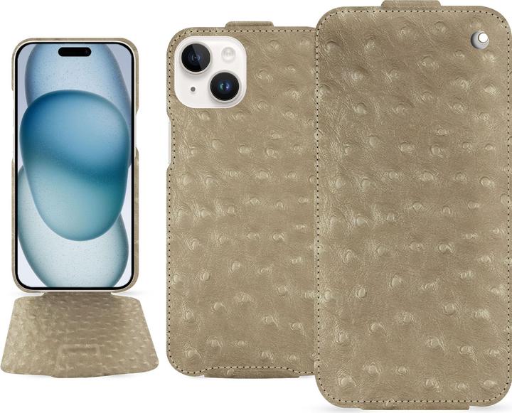 Produktbild Noreve Lederschutzhülle vertikal (Apple iPhone 15)