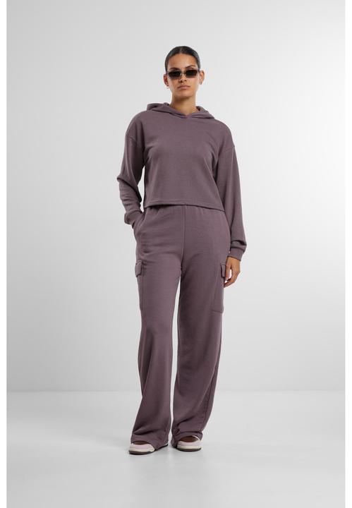 Actual product image Urban Classics Ladies Oversized Cropped Light Terry Hoodie - 159545 (4XL)
