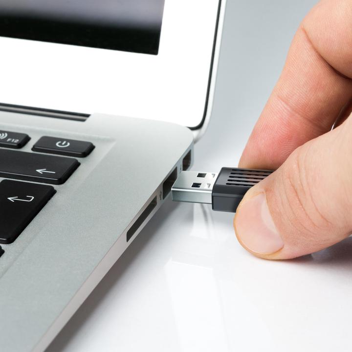 Produktbild Aplic WLAN USB Adapter, WIFI USB 3.0 Stick 1200 Mbit/s, 2,4 + 5 GHz, 802.11 ac/n/b/h/g, Windows 11 (USB)