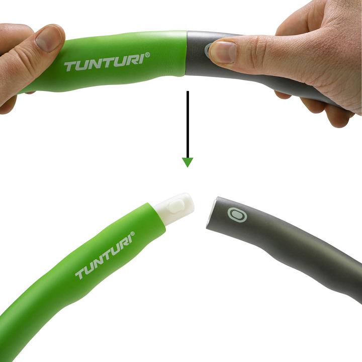 Actual product image Tunturi Smart Fitness Hula Hoop Ring (100 cm, 1200 g)